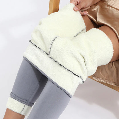 Light Grey Winter Cashmere Leggings